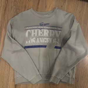 Gray Cherry Los Angeles Sweatshirt